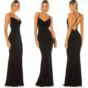 Nookie The Hustle Black Maxi Dress